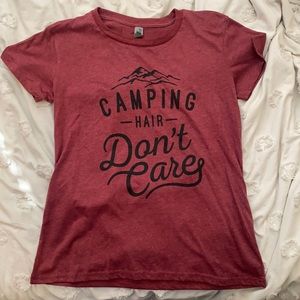 Camping Hair Don’t Care T-Shirt
